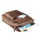 Unisex backpack made of matte leather SHVIGEL 11175 Brown 11175 фото 3