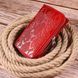 Bright women's purse made of patent textured leather KARYA 21428 Red 21428 фото 8