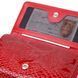 Bright women's purse made of patent textured leather KARYA 21428 Red 21428 фото 4