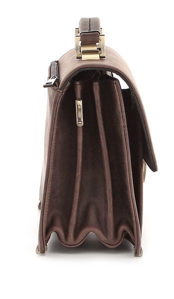 Purse SHVIGEL 00760 made of vintage leather Brown 00760 фото