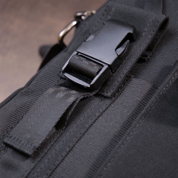 Universal textile men's bag with two compartments Vintage 20660 Black 20660 фото