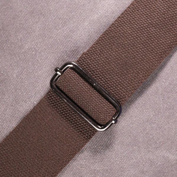 Spacious horizontal men's laptop bag made of textile 21241 Vintage Gray 21241 фото