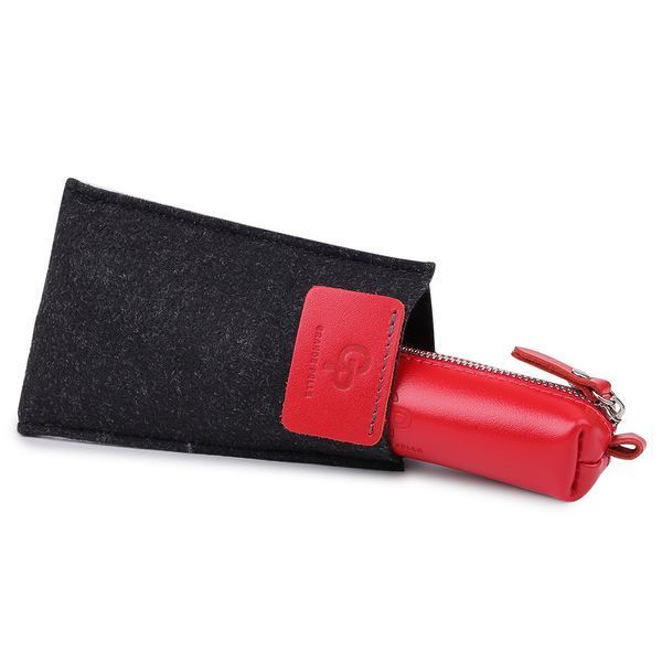 Небольшая кожаная ключница GRANDE PELLE 11530 Красный 11530 фото