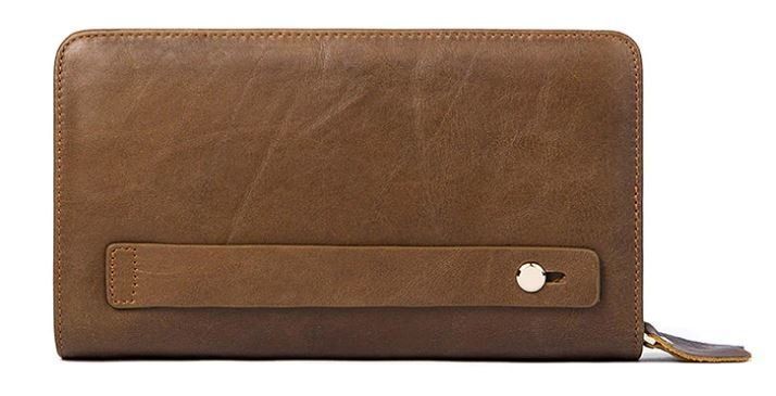 Men's clutch purse Vintage 14722 Light brown 14722 фото
