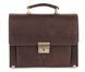 Purse SHVIGEL 00760 made of vintage leather Brown 00760 фото 2