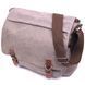 Spacious horizontal men's laptop bag made of textile 21241 Vintage Gray 21241 фото 1