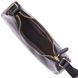Fashionable women's hobo bag made of genuine smooth leather 21288 Vintage Black 21288 фото 4