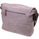 Spacious horizontal men's laptop bag made of textile 21241 Vintage Gray 21241 фото 2