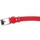 High-quality women's belt made of genuine leather Grande Pelle 21446 Red 21446 фото 4