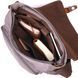 Spacious horizontal men's laptop bag made of textile 21241 Vintage Gray 21241 фото 5