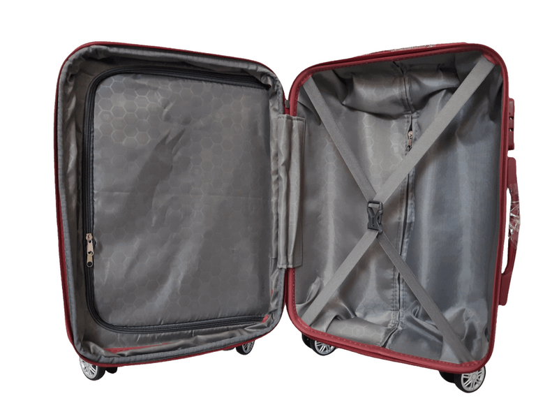 Suitcase Worldline Airtex 628/20 Small S Burgundy 628/20/60/51 фото