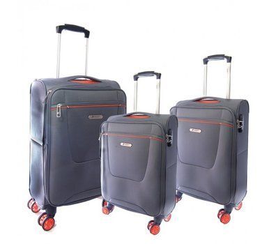Suitcase Airtex 825 Gray Suitcase set 825/52/68 фото