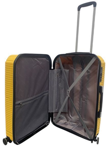 Suitcase Worldline Airtex 291 средний М Yellow