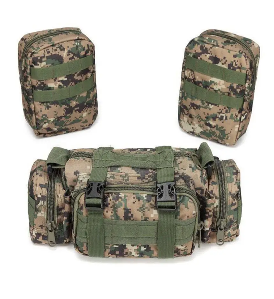 Tactical military backpack 60L with pouches for the Armed Forces of Ukraine 01002 фото