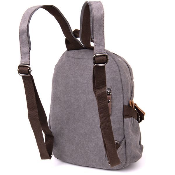 Unisex textile backpack Vintage 20601 Gray 20601 фото