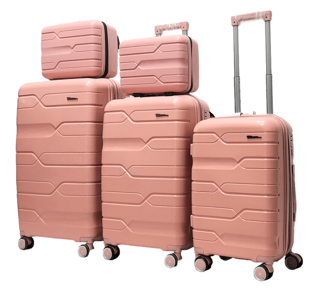 Suitcase Milano bag 0306 Pink Suitcase set 0306/59/68 фото
