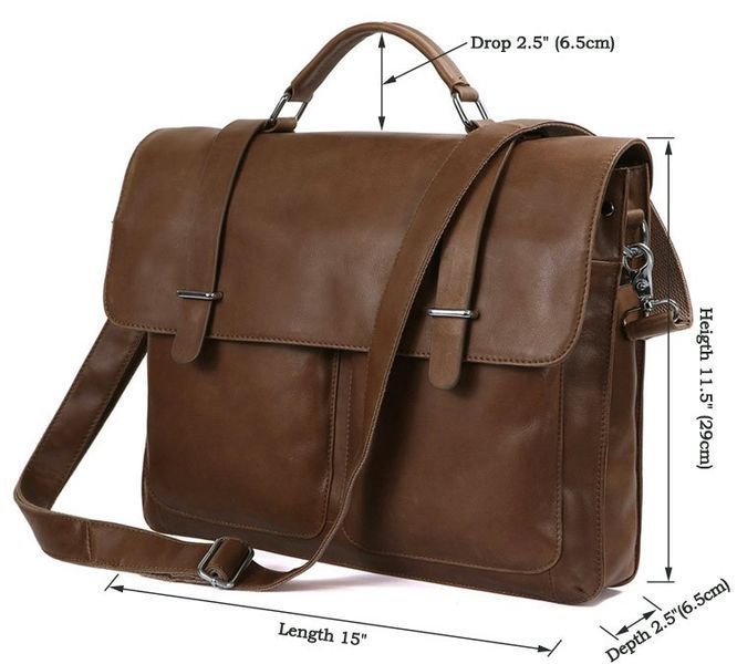 Briefcase Vintage 14084 Brown 14084 фото