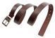 Reliable Italian leather belt GRANDE PELLE 00242 Brown 00242 фото 8