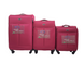 Suitcase New-Star Airtex 122 Suitcase set Raspberry 122/73/68 фото 1