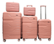 Suitcase Milano bag 0306 Pink Suitcase set 0306/59/68 фото 1