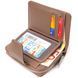 Reliable vertical wallet for women with a coin holder with a zipper made of genuine leather flotar CANPELLINI 21606 Beige 21606 фото 4