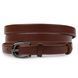 Smooth leather women's belt Vintage 20758 Brown 20758 фото 1
