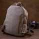 Unisex textile backpack Vintage 20601 Gray 20601 фото 9