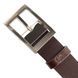 Reliable Italian leather belt GRANDE PELLE 00242 Brown 00242 фото 2