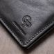 Men's glossy leather wallet GRANDE PELLE 11554 Black 11554 фото 8
