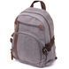 Unisex textile backpack Vintage 20601 Gray 20601 фото 1