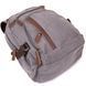 Unisex textile backpack Vintage 20601 Gray 20601 фото 4