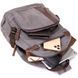 Unisex textile backpack Vintage 20601 Gray 20601 фото 6