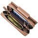 Reliable vertical wallet for women with a coin holder with a zipper made of genuine leather flotar CANPELLINI 21606 Beige 21606 фото 7