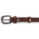 Smooth leather women's belt Vintage 20758 Brown 20758 фото 2