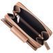 Reliable vertical wallet for women with a coin holder with a zipper made of genuine leather flotar CANPELLINI 21606 Beige 21606 фото 6