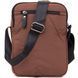 Universal textile men's bag with two compartments Vintage 20661 Brown 20661 фото 2