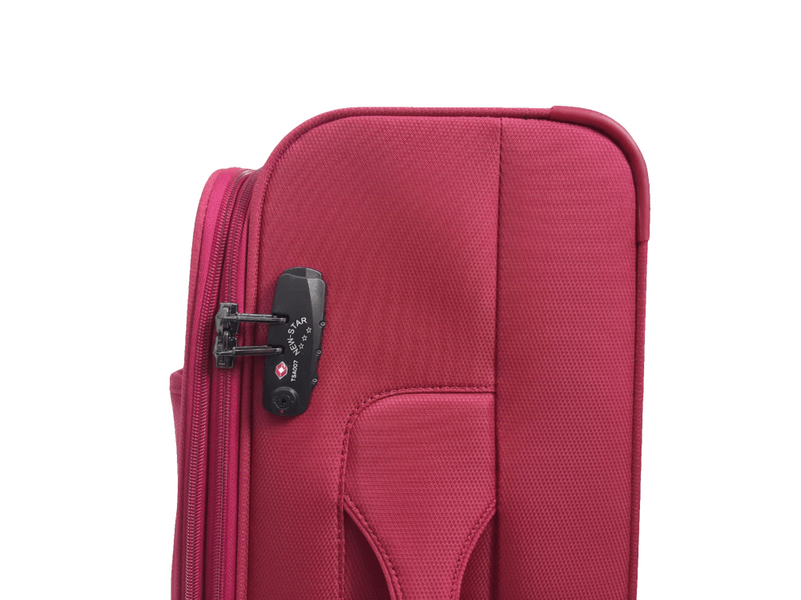 Suitcase New-Star Airtex 122 Suitcase set Raspberry 122/73/68 фото