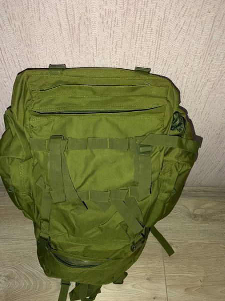 Рюкзак военный з подсумками на 90л с чехлом и защитной спинкой 01003 фото