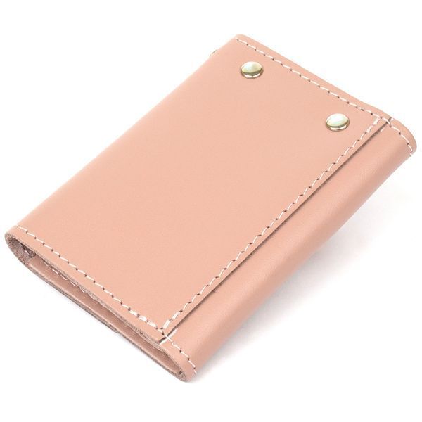 Key holder made of genuine leather GRANDE PELLE 11393 Pink 11393 фото