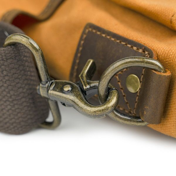 Деловой портфель в сочетании с кожей Vintage 20120 Рыжий 20120 фото