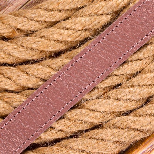 Excellent women's belt made of genuine leather Grande Pelle 21448 Pink 21448 фото