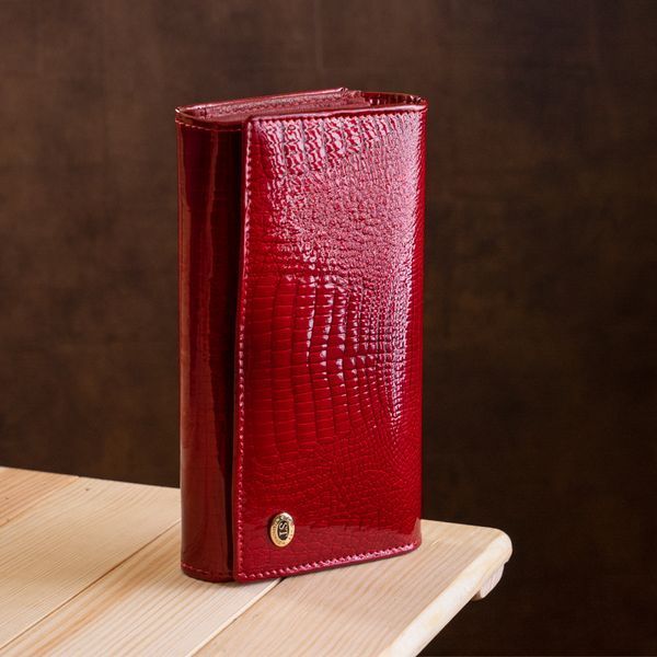 Кошелек женский ST Leather 18430 (S9001A) очень красивый Красный 18430 фото
