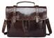 Портфель из гладкой кожи Vintage 14866 Коричневый 14866 фото 1