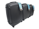 Suitcase Carbon 310 Gray Suitcase set 310/52/68 фото 2