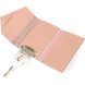 Key holder made of genuine leather GRANDE PELLE 11393 Pink 11393 фото 4