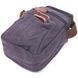 Small men's bag made of thick textile 21243 Vintage Black 21243 фото 3