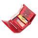 Women's wallet SEA SNAKE LEATHER 18280 made of genuine sea snake leather Red 18280 фото 5