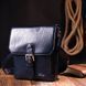 Practical men's bag KARYA 20840 leather Blue 20840 фото 9