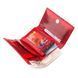 Women's wallet SEA SNAKE LEATHER 18280 made of genuine sea snake leather Red 18280 фото 4
