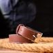 Excellent women's belt made of genuine leather Grande Pelle 21448 Pink 21448 фото 8